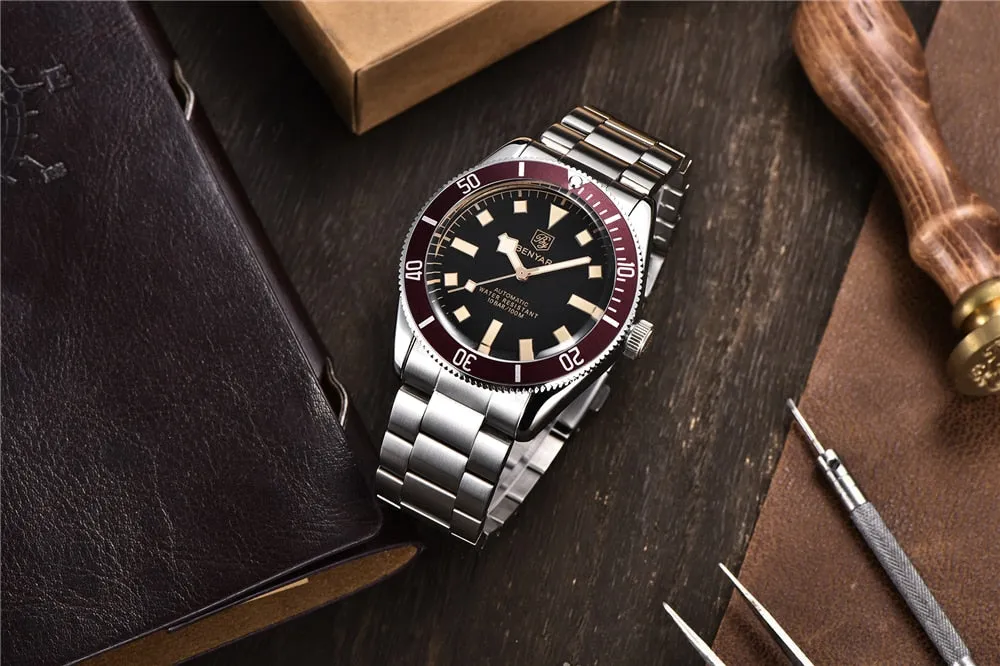Men's Mechanical Sport Waterproof Wristwatch