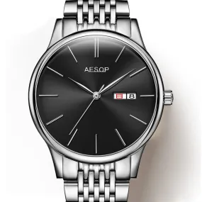 Men's Watches Business Mechanical Automatic Male Wrist Watch 5ATM Waterproof Sapphire Crystal Calendar