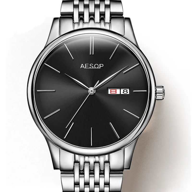 Men's Watches Business Mechanical Automatic Male Wrist Watch 5ATM Waterproof Sapphire Crystal Calendar