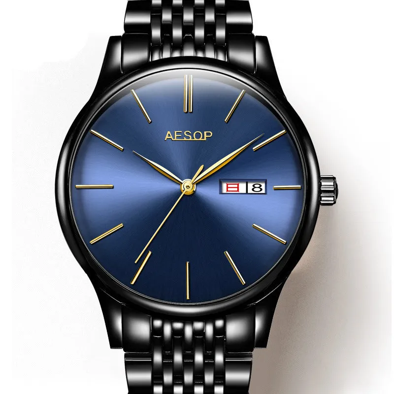 Men's Watches Business Mechanical Automatic Male Wrist Watch 5ATM Waterproof Sapphire Crystal Calendar