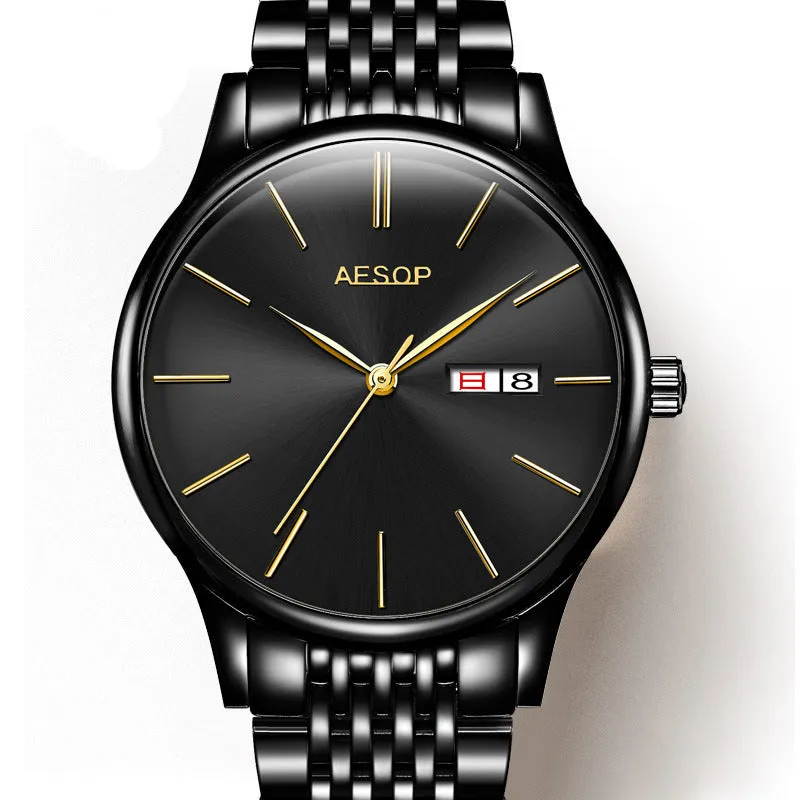 Men's Watches Business Mechanical Automatic Male Wrist Watch 5ATM Waterproof Sapphire Crystal Calendar