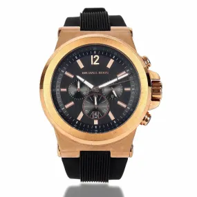 Michael Kors Men's Chronograph Rubber Watch