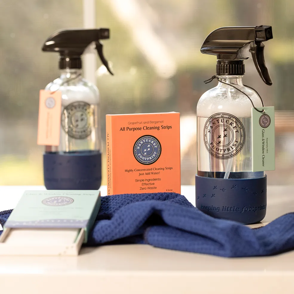 Microfiber Glass & Window Cleaning Cloths - 2 Cloths