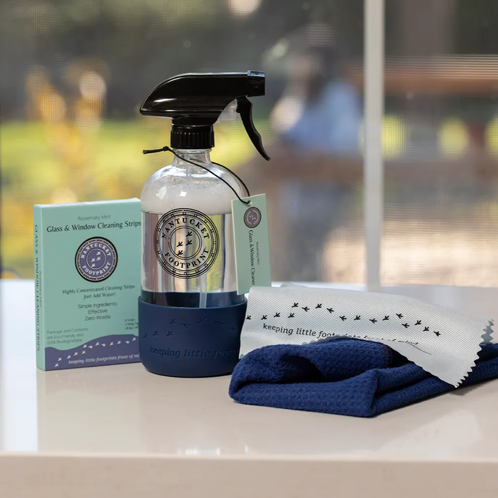 Microfiber Glass & Window Cleaning Cloths - 2 Cloths