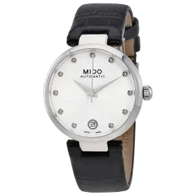 Mido Baroncelli II Automatic Silver Dial Ladies Watch M022.207.16.036.00 M0222071603600