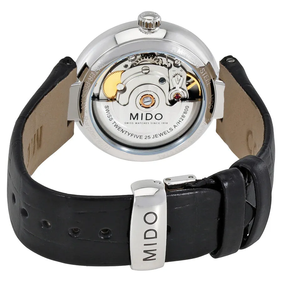 Mido Baroncelli II Automatic Silver Dial Ladies Watch M022.207.16.036.00 M0222071603600