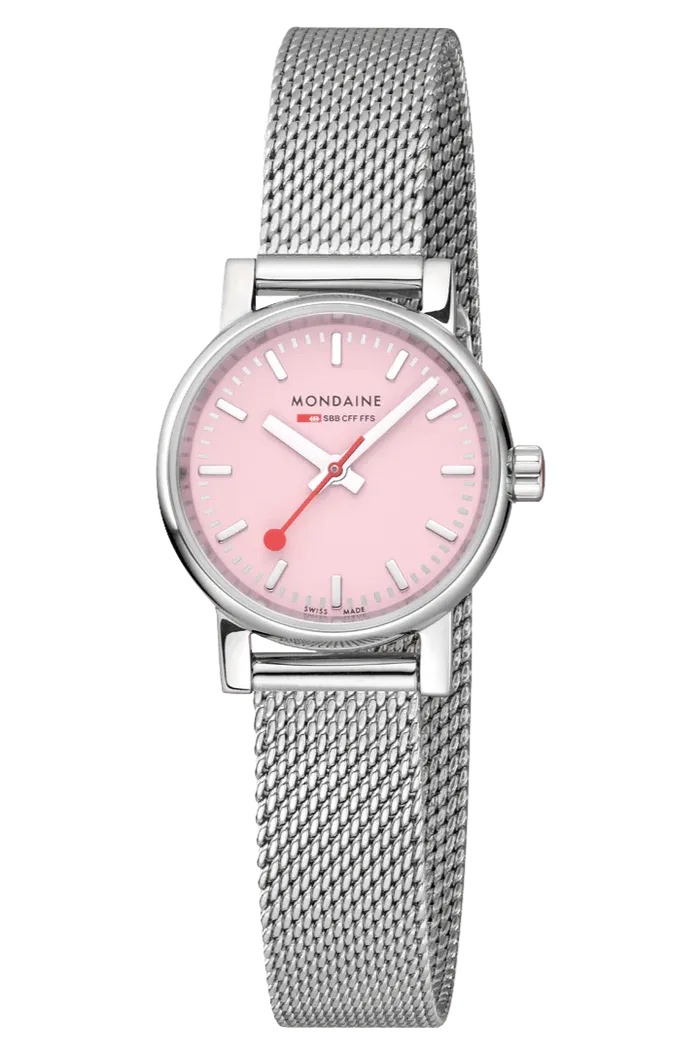 Mondaine EVO2 Stainless Steel, 26mm