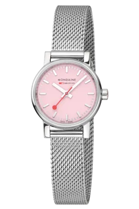 Mondaine EVO2 Stainless Steel, 26mm