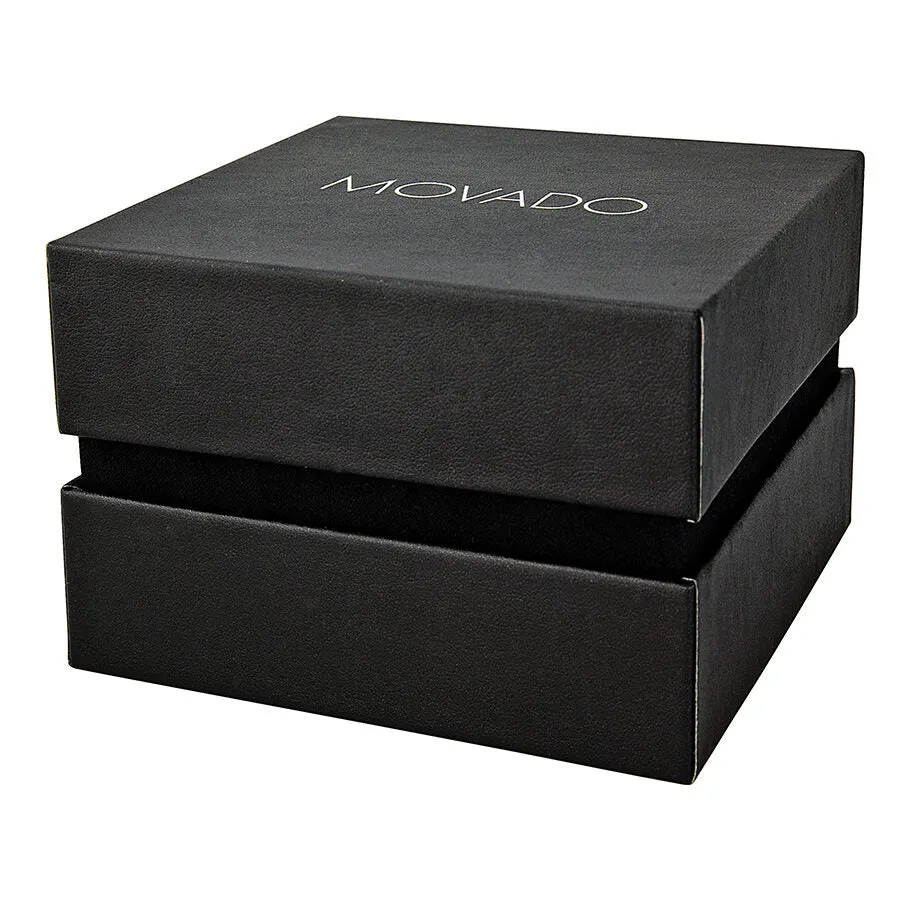 Movado Sapphire Silver Diamond Dial Ladies Watch 0606815