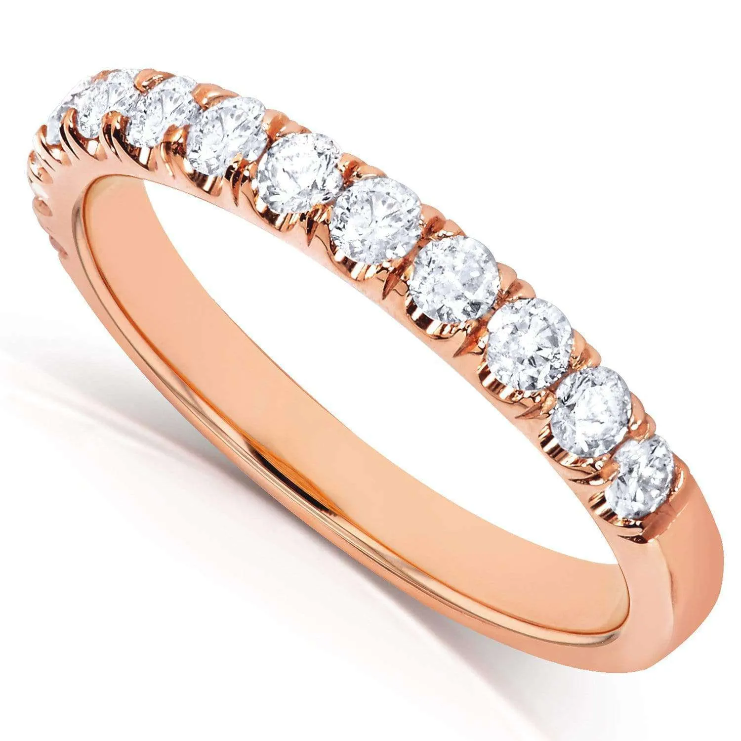 Natural Diamond Flame French Pavé