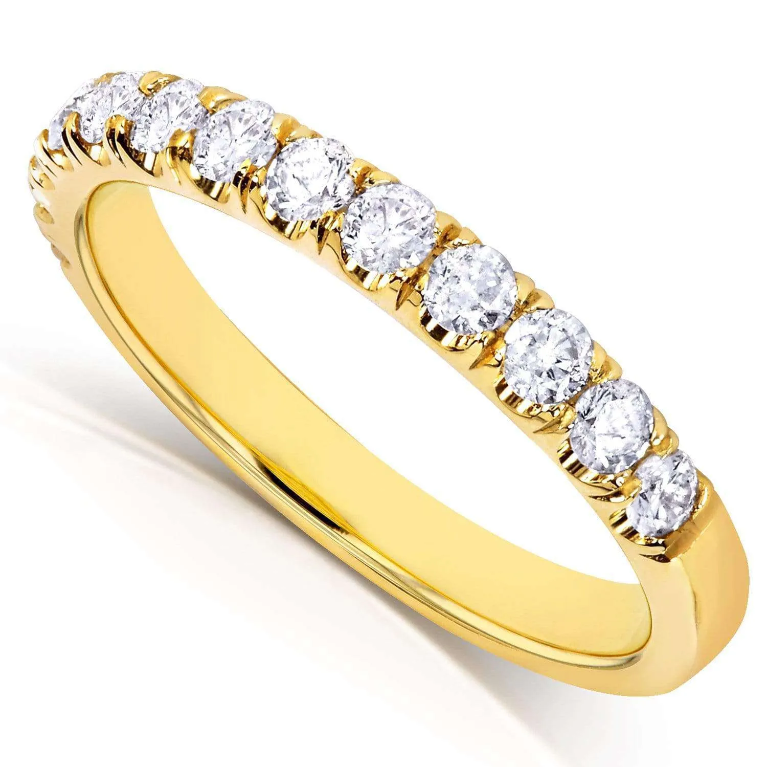 Natural Diamond Flame French Pavé