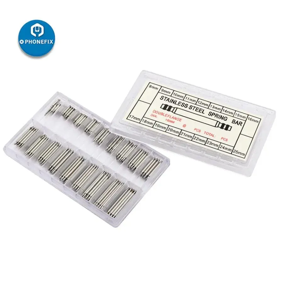 New 8-25mm Watch Band Spring Bars Watch Strap Link Pins Tool Set