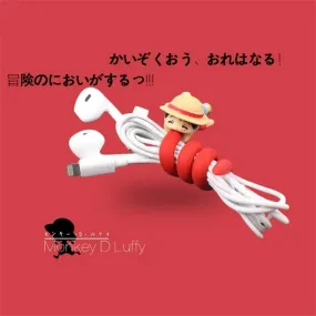 NEW Leadingstar Funny Wire Winder Charging Cable Data Line Holder Storage Usb Winder Protector Cartoon Design Toys For Headphones Data Cable Winding