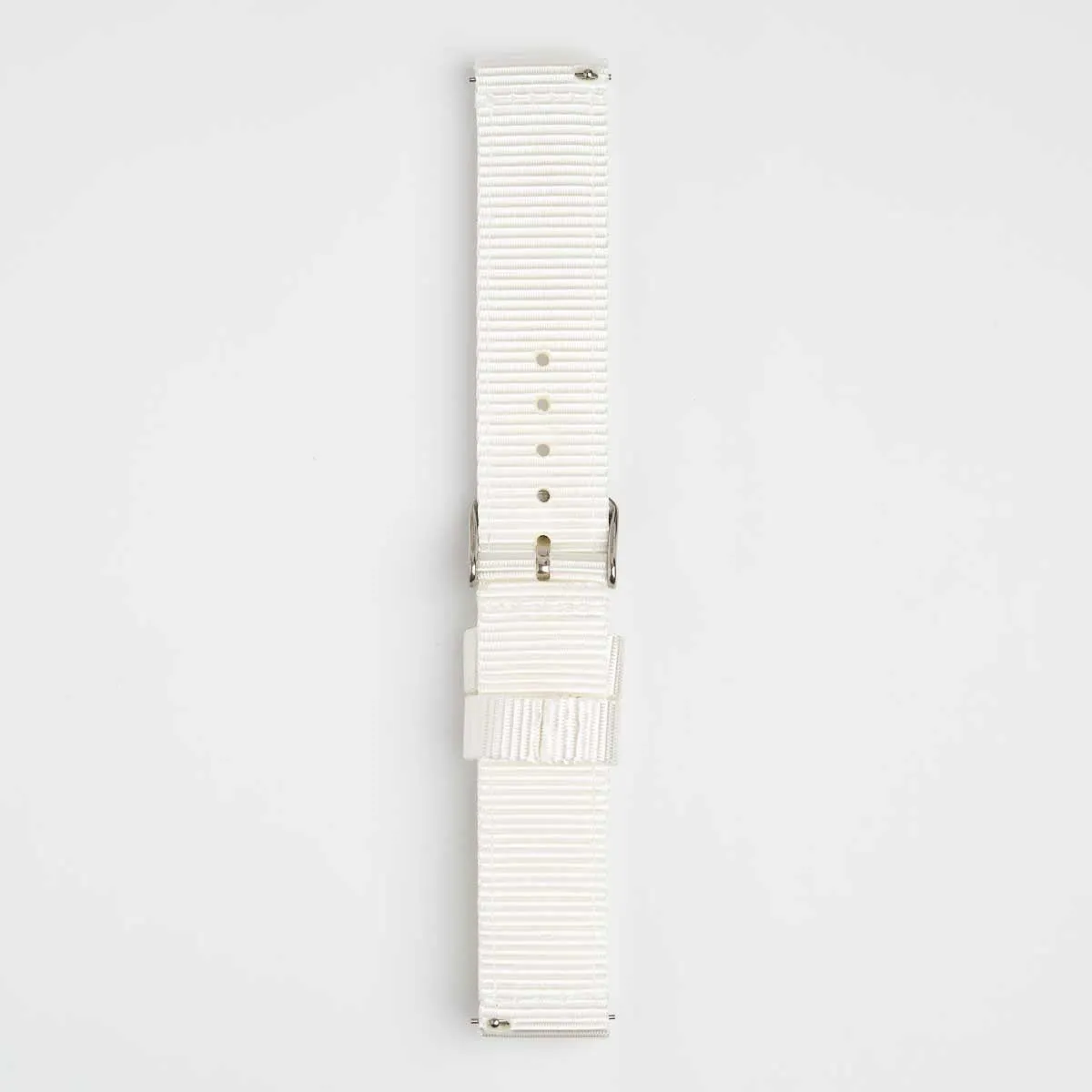 Nylon Quick Release White Watch Strap