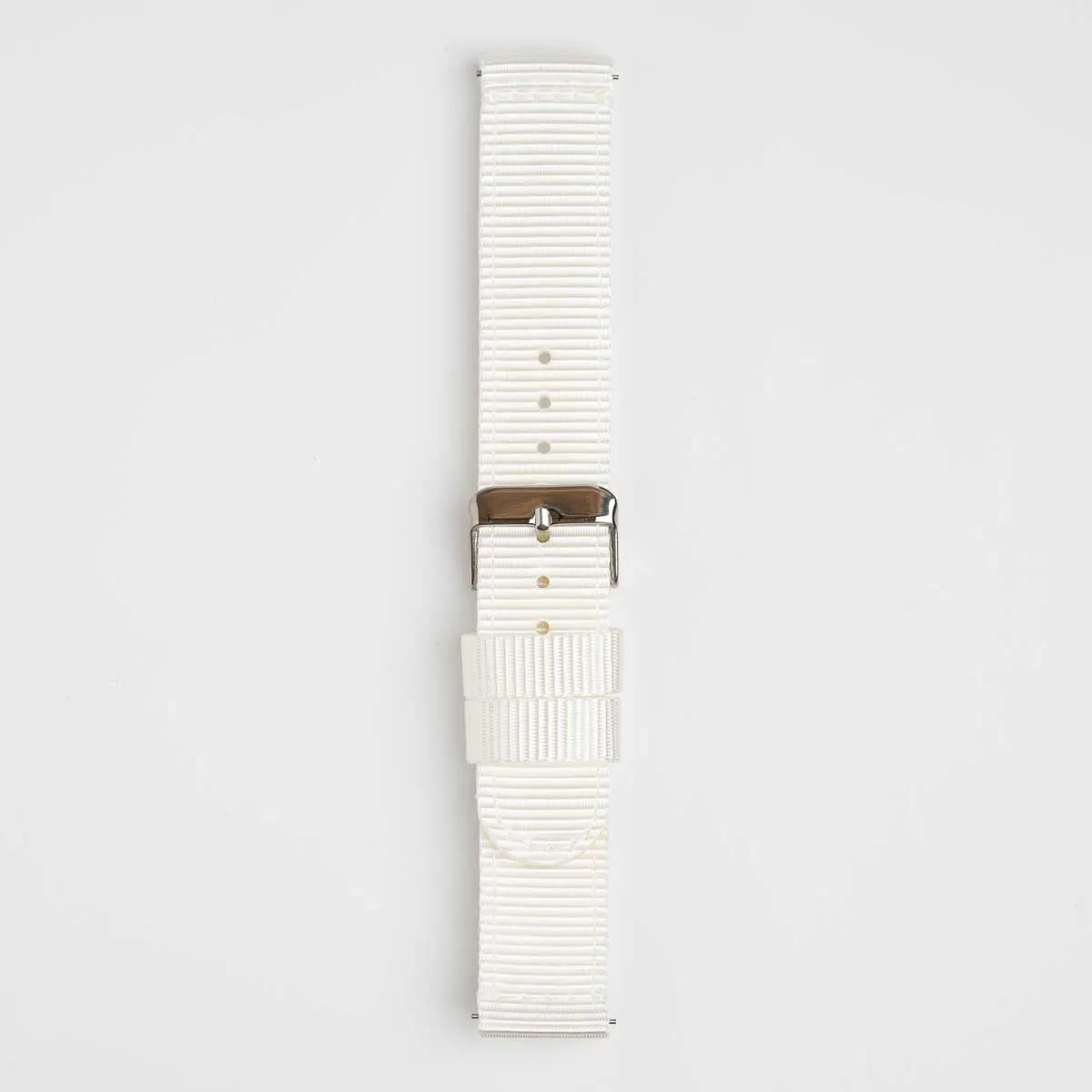 Nylon Quick Release White Watch Strap