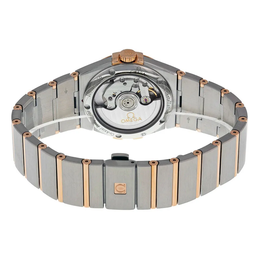 Omega Constellation Chronometer Automatic Silver Dial 18kt Gold and Stainless Steel Ladies Watch 12320352052003