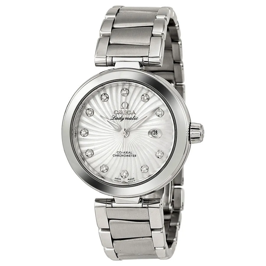 Omega De Ville Ladymatic Automatic Diamond Mother of Pearl Ladies Watch 425.33.34.20.55.001