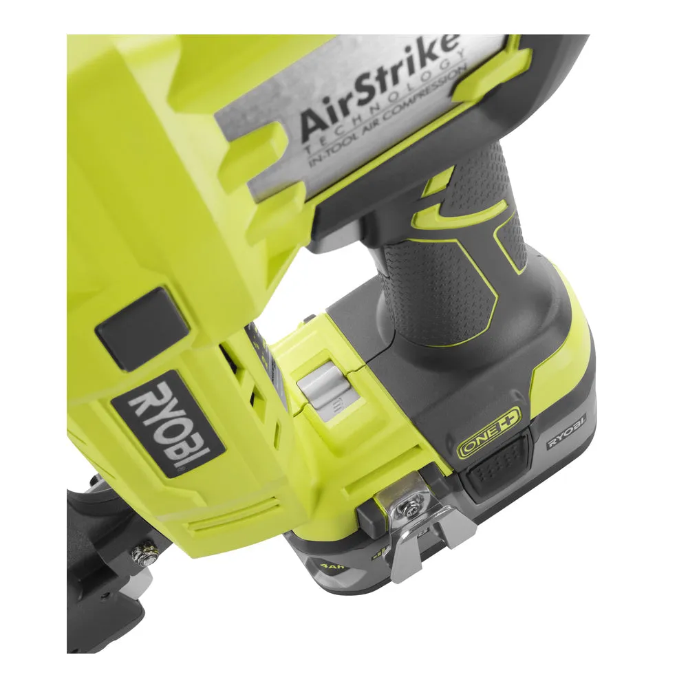 Open Box -  RYOBI P320 18-Gauge Cordless Brad Nailer (Tool-Only) 18-Volt ONE  AirStrike