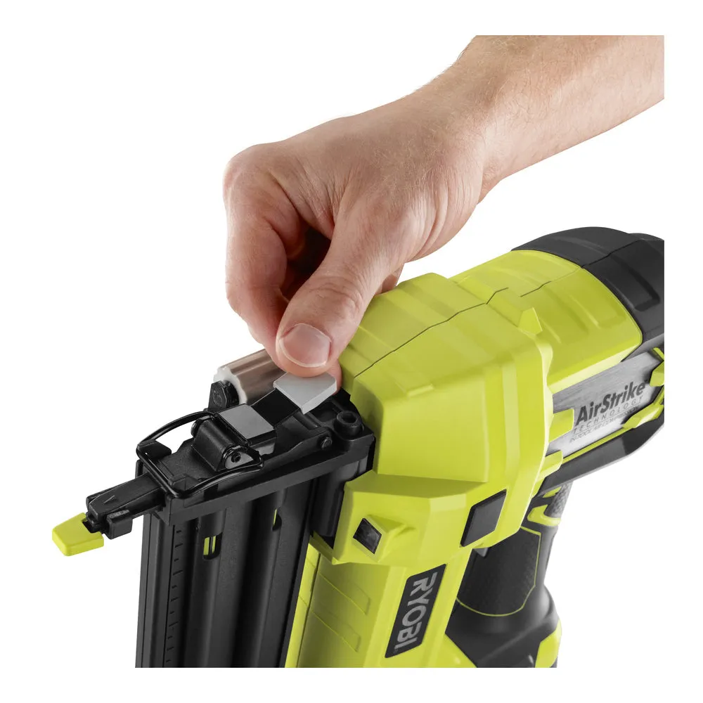 Open Box -  RYOBI P320 18-Gauge Cordless Brad Nailer (Tool-Only) 18-Volt ONE  AirStrike