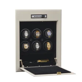 ORBITA - Wallsafe 6 Watch Winder with Storage