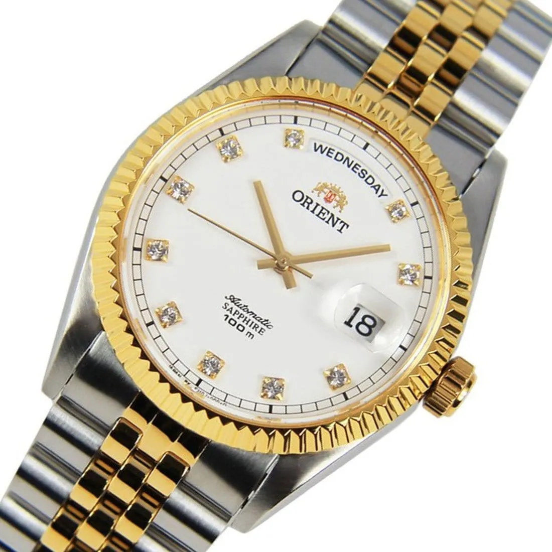 Orient Oyster Dignitary Automatic Mens Japan Watch SEV0J002WY EV0J002W