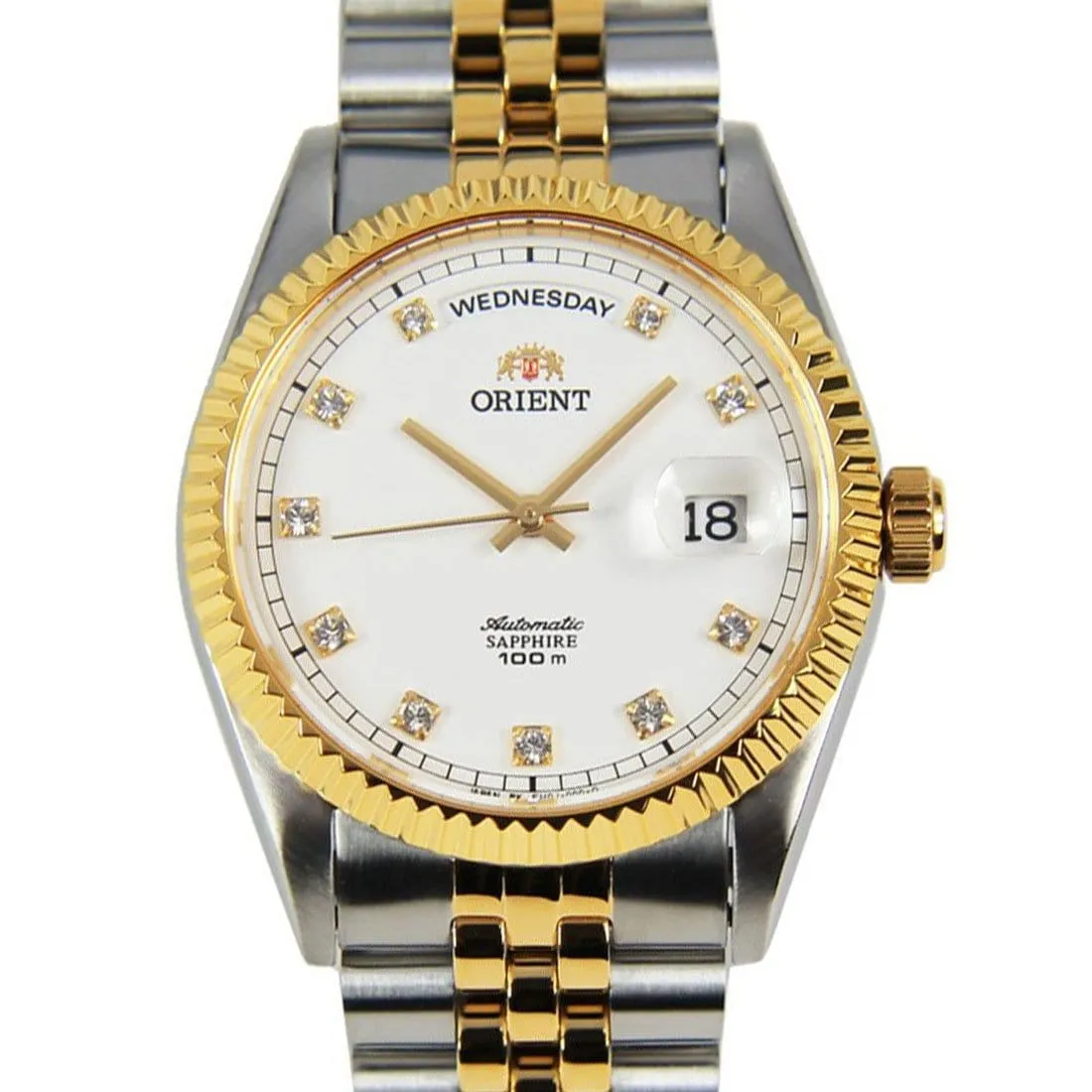 Orient Oyster Dignitary Automatic Mens Japan Watch SEV0J002WY EV0J002W