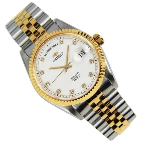 Orient Oyster Dignitary Automatic Mens Japan Watch SEV0J002WY EV0J002W