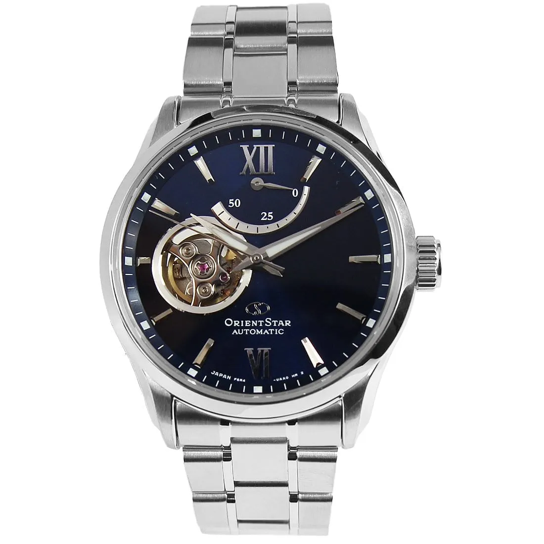 Orient Star Automatic Open Heart Analog Mens Watch RE-AT0001L00B