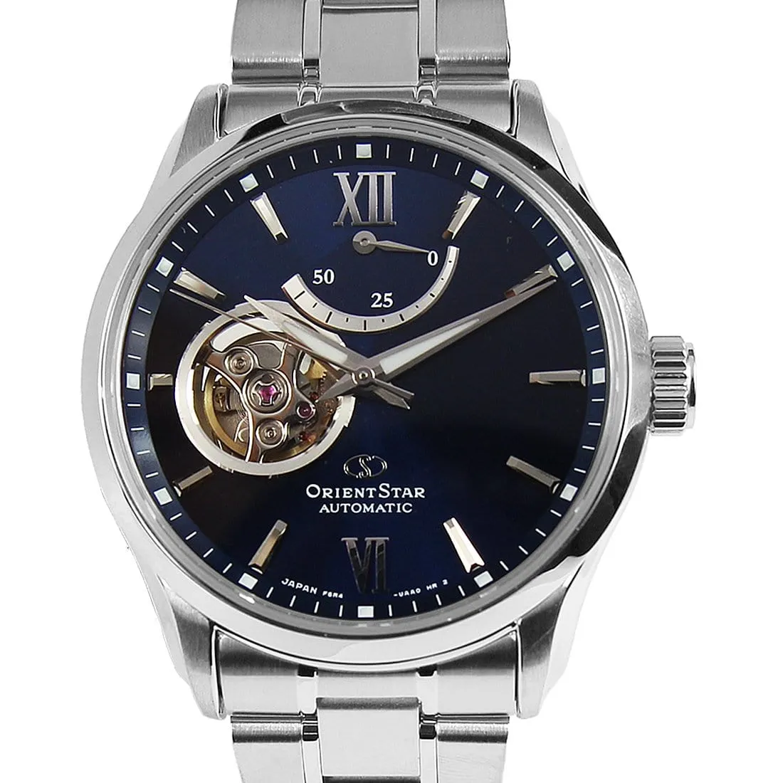 Orient Star Automatic Open Heart Analog Mens Watch RE-AT0001L00B