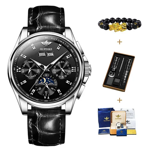 Oupinke Top Brand Luxury Automatic Watch For Man Mechanical Watch