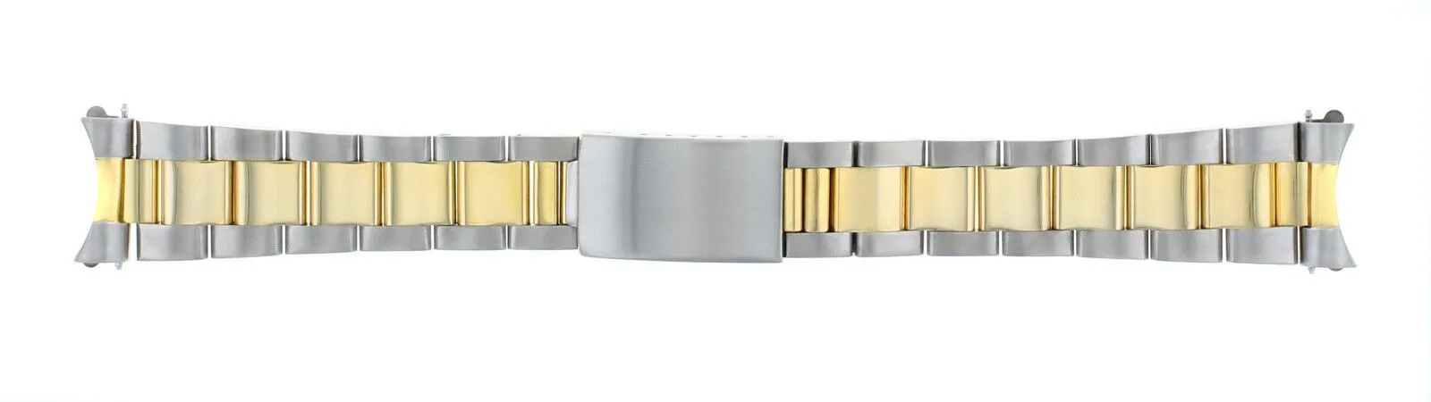 OYSTER WATCH BRACELET BAND SUBMARINER GOLD/S.STEEL TWO TONE FOR 40MM ROLEX 20MM