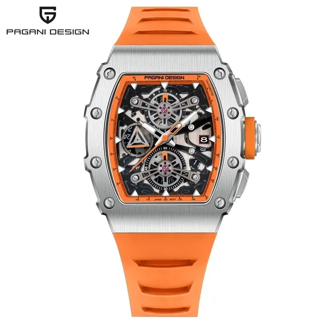 PAGANI DESIGN PD-YS011 Skeleton Chronograpgh Watch
