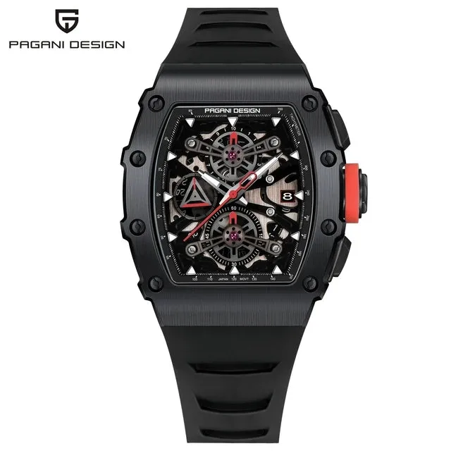 PAGANI DESIGN PD-YS011 Skeleton Chronograpgh Watch