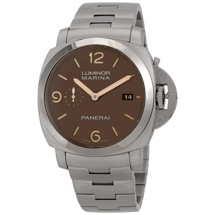 Panerai Luminor Marina 1950 Sand Dial Men's Titanium Watch PAM00734
