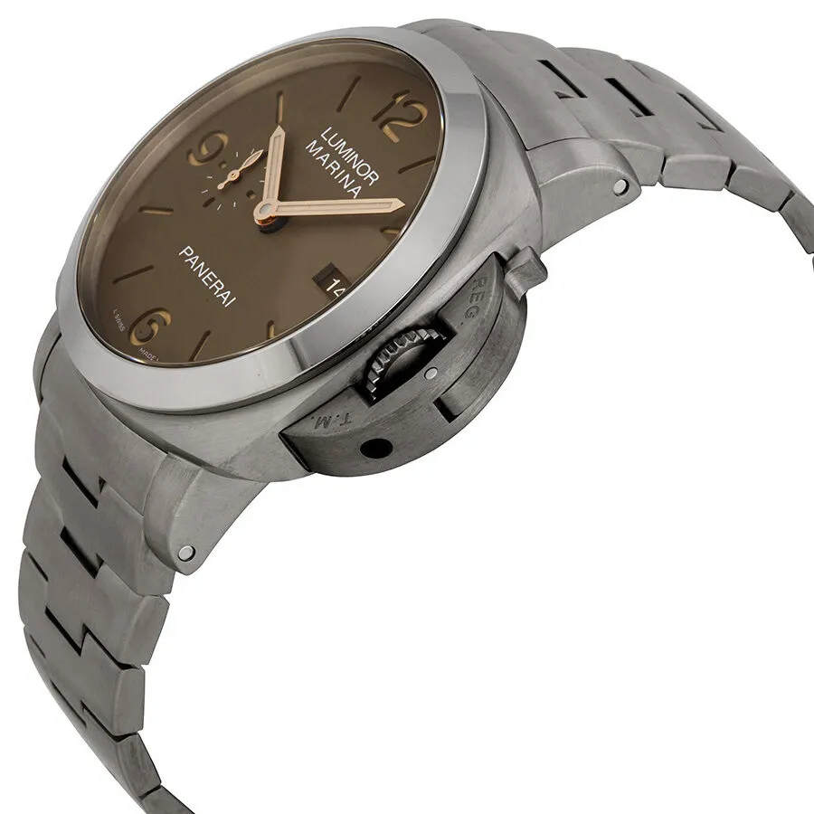 Panerai Luminor Marina 1950 Sand Dial Men's Titanium Watch PAM00734
