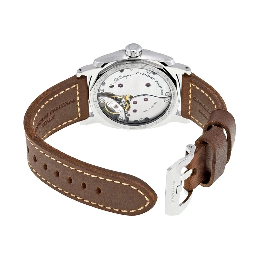 Panerai Radiomir 1940 Black Dial Hand Wound Brown Leather Men's Watch PAM00587