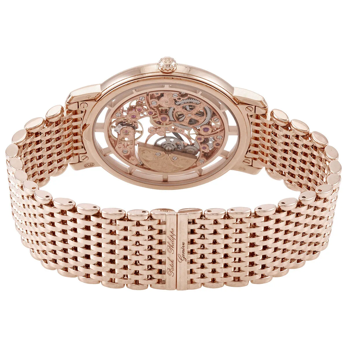 Patek Philippe Complications Skeleton Dial Automatic Men's 18kt Rose Gold Watch 5180/1R-001