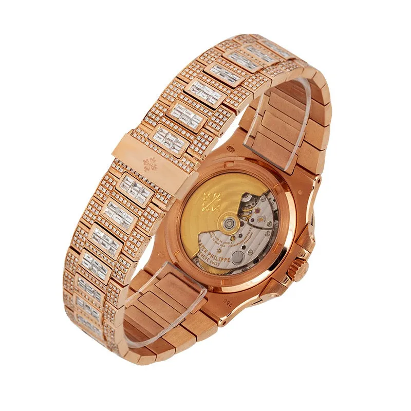 Patek Philippe Nautilus 5711R Custom Diamond Set