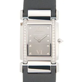 Patek Philippe Twenty~4 Medium Eternal Gray Dial 18 Carat White Gold Ladies Watch 4920G-001