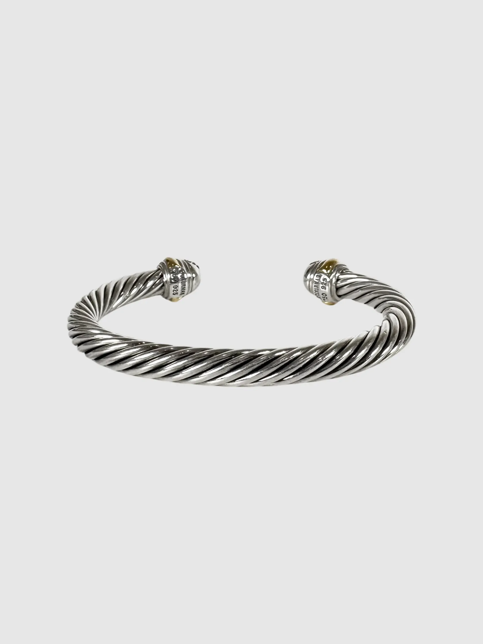 Pavé Diamond Cable Bangle Bracelet
