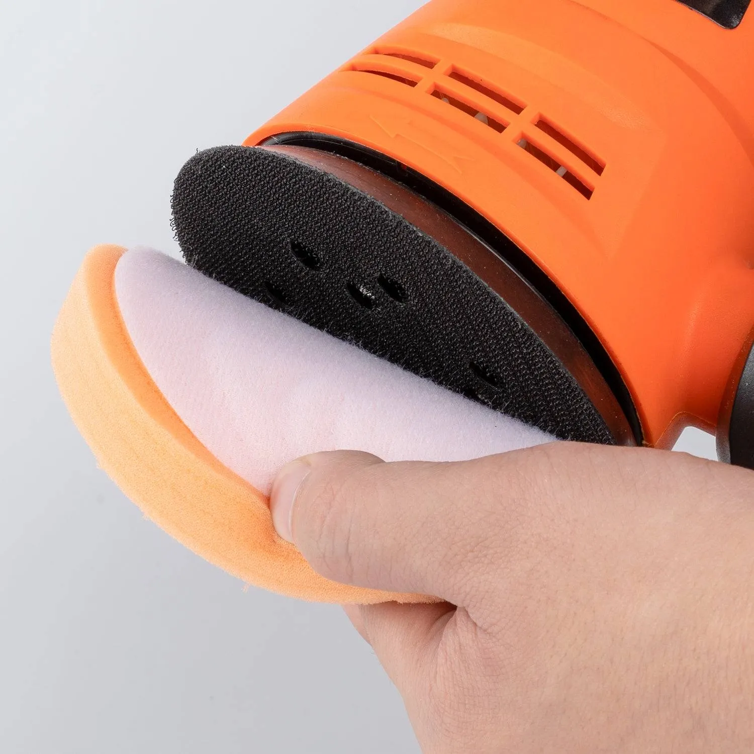 Prime Quality Polishing Pad Kit, 6 In, 8 Pcs, for Car Polishing and Waxing