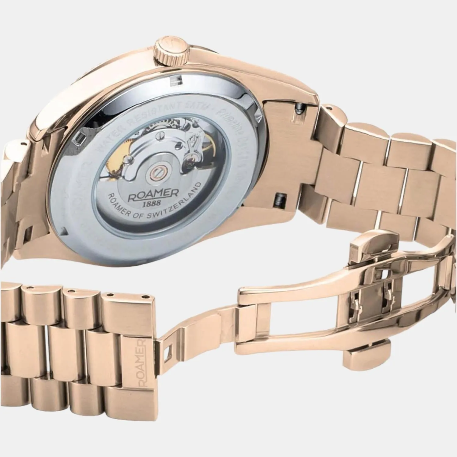 Primeline Daydate Men's Analog Stainless Steel Mechanical Watch 981662 49 75 90