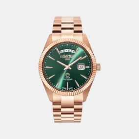 Primeline Daydate Men's Analog Stainless Steel Mechanical Watch 981662 49 75 90