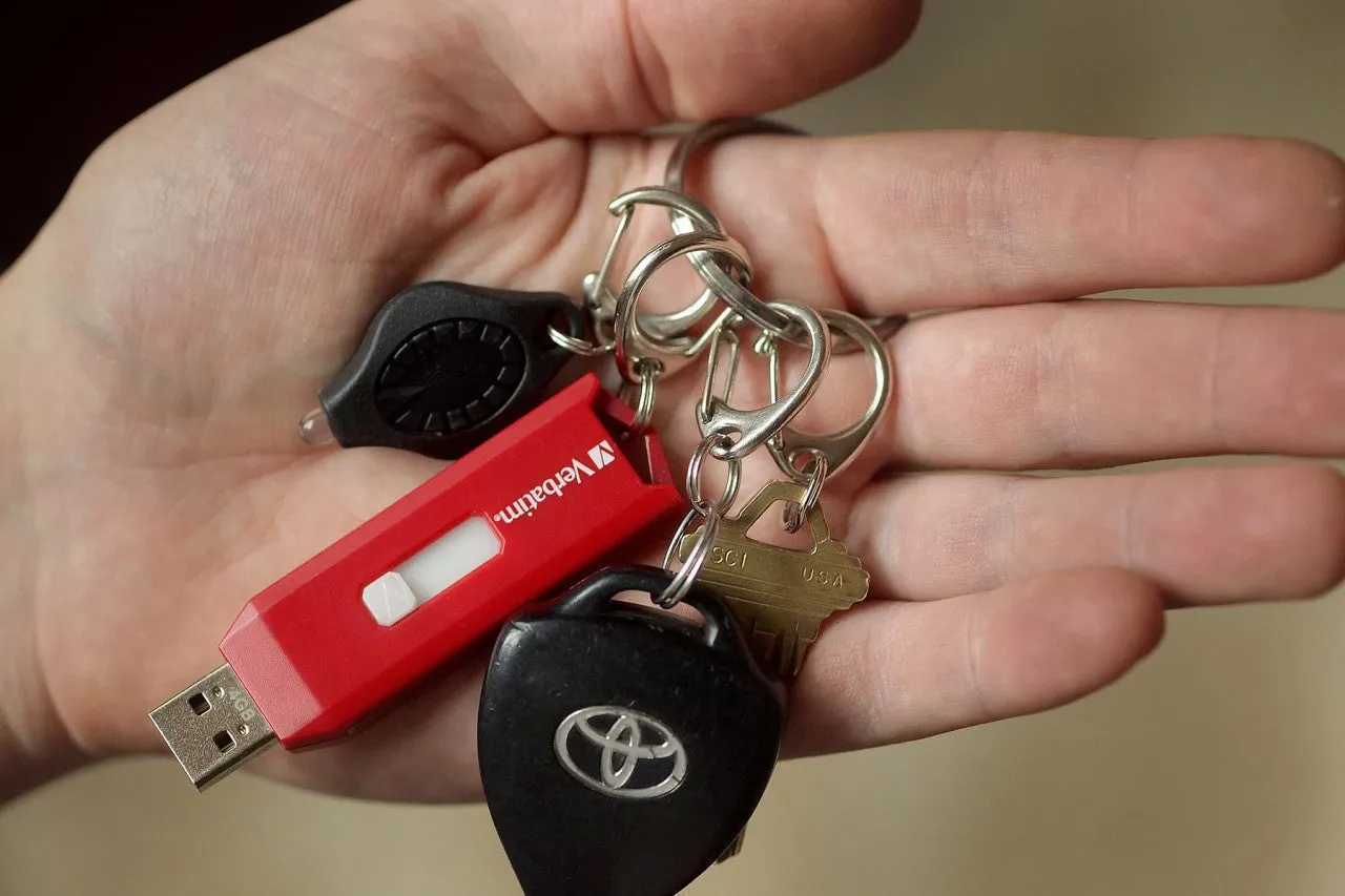 Quick-Release Keyring (Black)