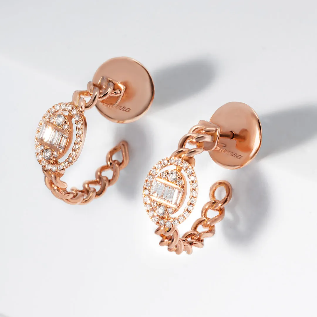 Quwa Oval Earrings