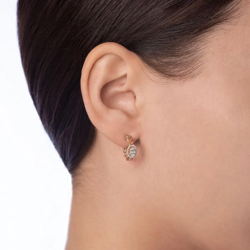 Quwa Oval Earrings