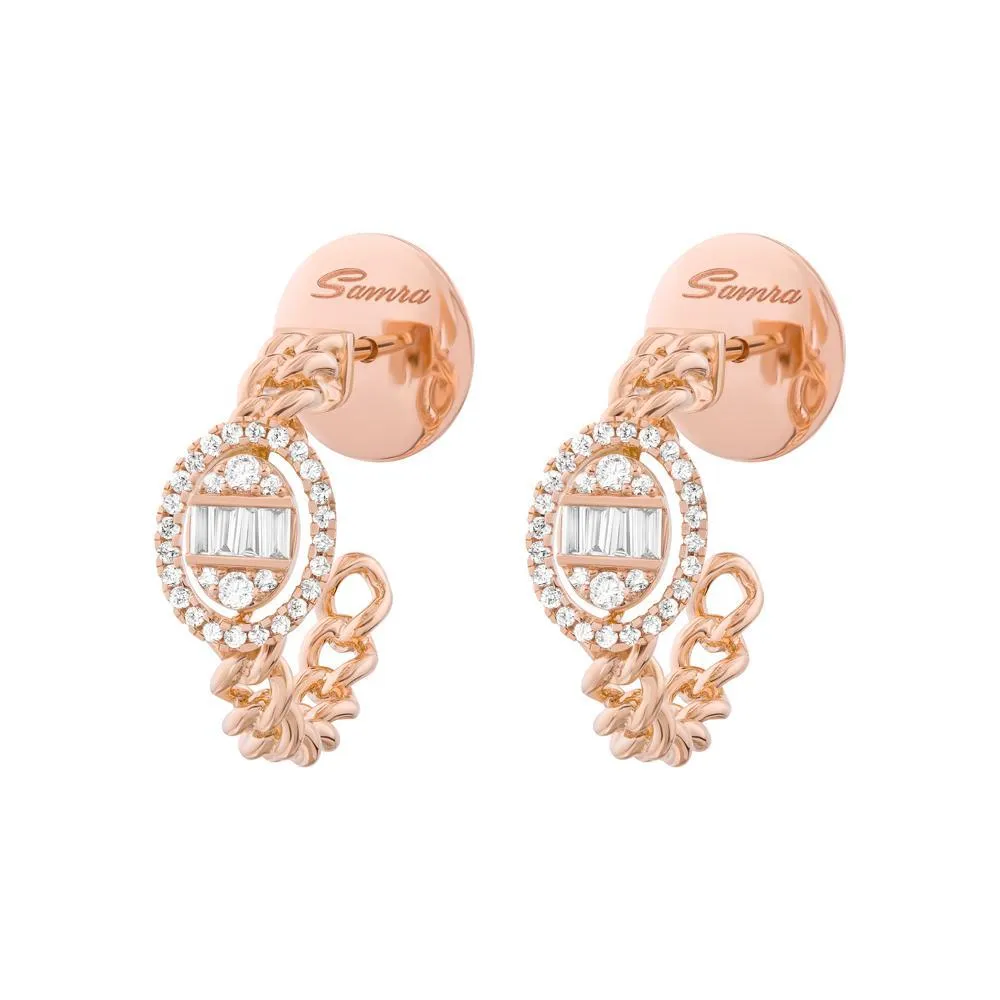 Quwa Oval Earrings