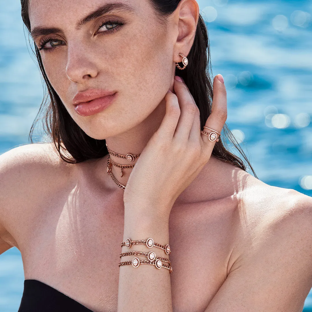 Quwa Oval Earrings