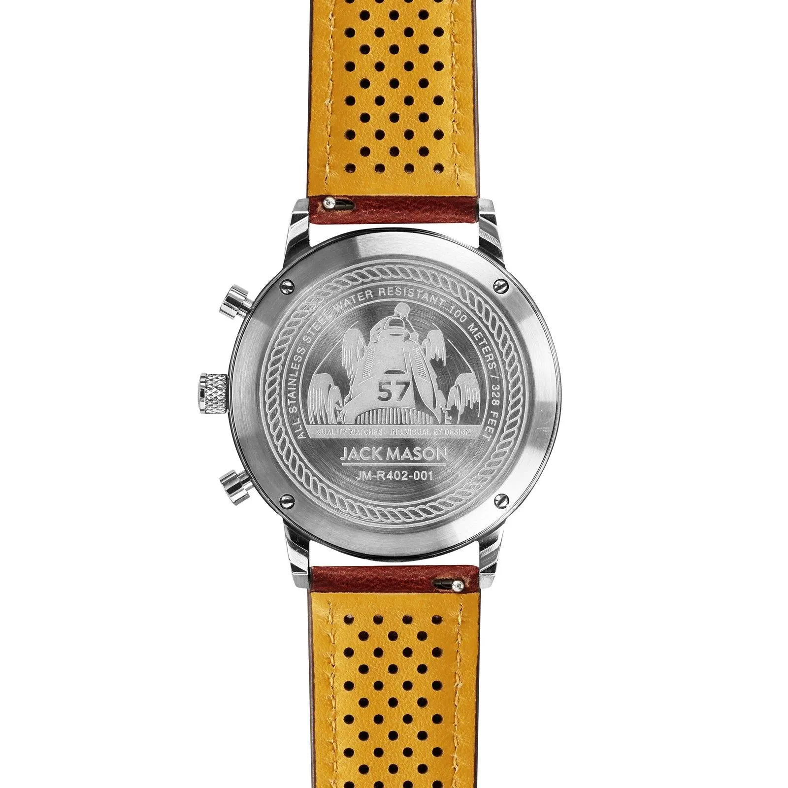 Racing Chronograph Watch 40mm (Navy   Brown)