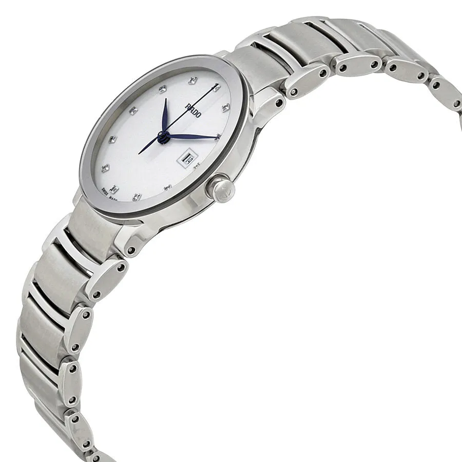 Rado Centrix Silver Diamond Dial Ladies Watch R30928733